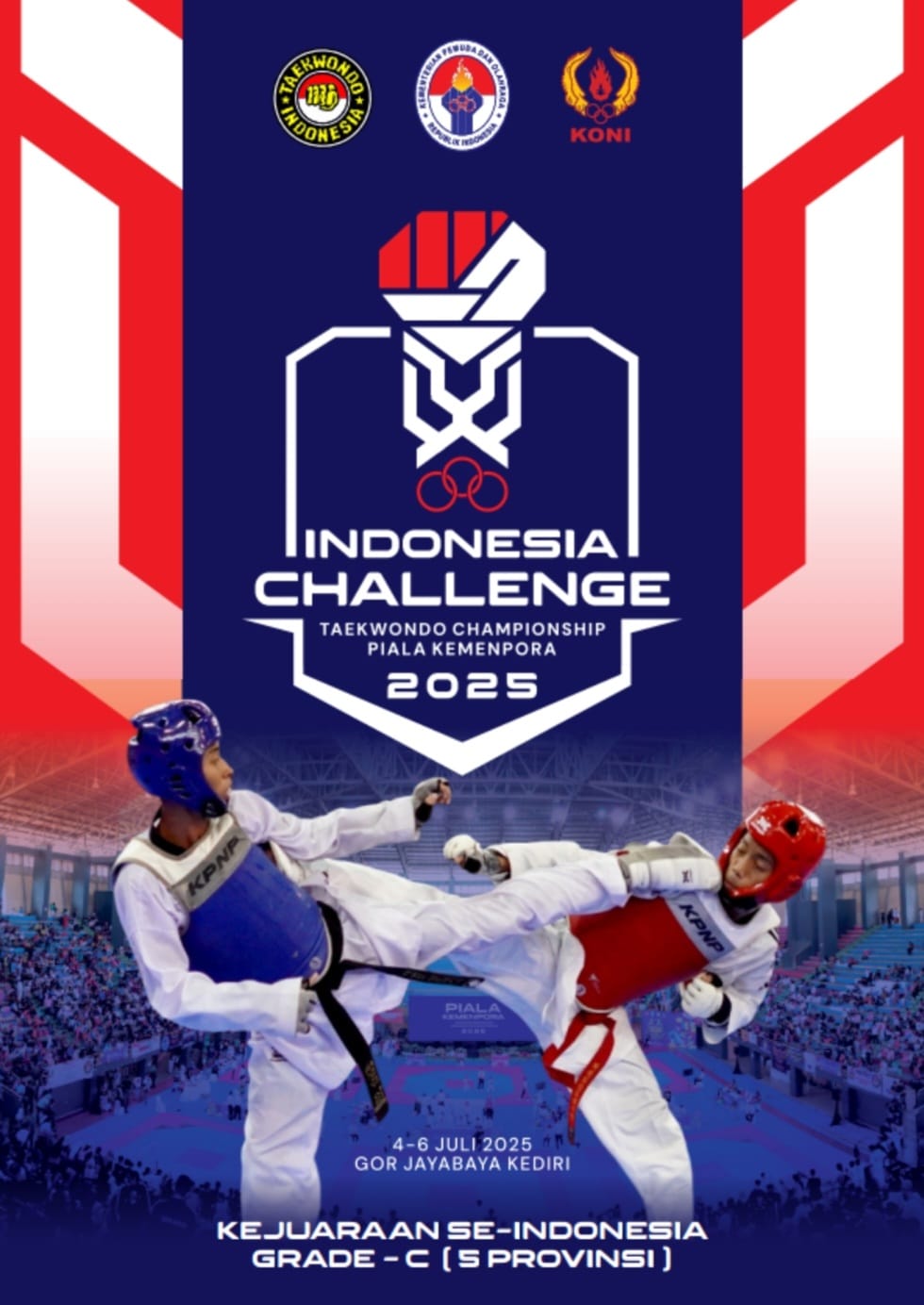 Ajang Pertarungan Prestasi Taekwondo di Tanah Air Taekwondo Indonesia Dojang jtc